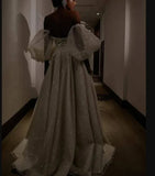 LTP1653,Sweetheart Prom Dress With Puffy Sleeves Sexy Luxurious Sparkle & Shine Evening HZ0307