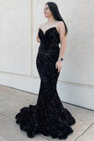 Fuchsia Mermaid Sequin Long Prom HZ0307